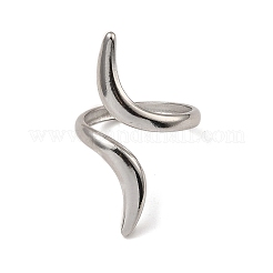 Кольца-манжеты открытого типа из нержавеющей стали марки 304&nbsp;X-RJEW-Z018-02P