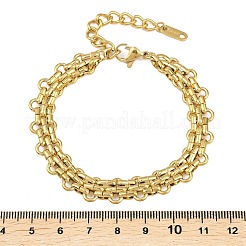 Панковские браслеты-цепочки из нержавеющей стали 304 для женщин&nbsp;BJEW-L717-02G