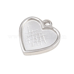 Cabochon pendenti in acciaio inossidabile 304&nbsp;LS-STAS-L313-02P