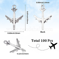 100pcs Legierungsanhänger im tibetischen Stil&nbsp;TIBEP-SC0003-55