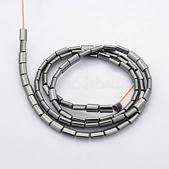 Electroplate non magnetici ematite sintetico fili di perline&nbsp;G-J220-02