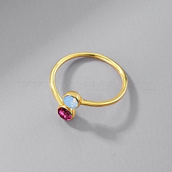 Минималистичное 925 серебряное регулируемое кольцо для женщин FE1587-1