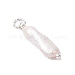 3 шт. подвески из натурального жемчуга Кеши 3 цветов PALLOY-JF04239-03