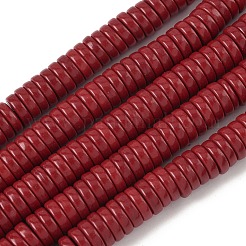 Нити окрашенных бусин из натурального магнезита&nbsp;G-M448-F01-03