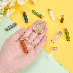 10шт 10 цвета пробка для стеклянных бутылок-пробок орнамент DJEW-PH0001-13