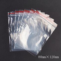 Пластиковые сумки на молнии OPP-G001-A-8x12cm