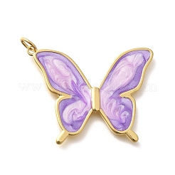 Подвески из латуни с эмалью в стойку&nbsp;KK-M296-02G