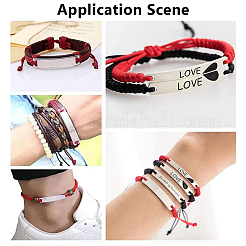 100 шт. 201 звенья/соединители из нержавеющей стали&nbsp;STAS-HY0001-78