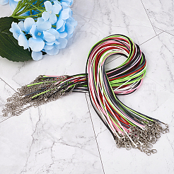 Воском хлопка ожерелье шнура материалы MAK-BT0001-03