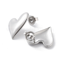 Серьги-гвоздики из нержавеющей стали 304 EJEW-P258-12P