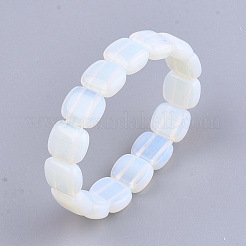 Braccialetti di stirata Opalite&nbsp;BJEW-S039-05D