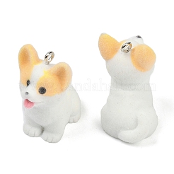 Кулоны из флокированной смолы&nbsp;FIND-A052-07K