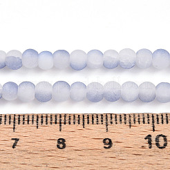 Стеклянные бусины кракле GLAA-N009-4mm-07