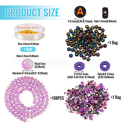Kits de fabrication de colliers/bracelets DIY&nbsp;DIY-TAC0032-18E