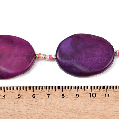 Naturbrand Knistern Achat Perlen Stränge&nbsp;G-P605-L03-01B