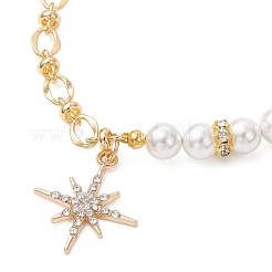 Браслеты со звездами из сплава и стразами BJEW-JB12872