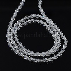 Капля хрустальные бусины нитки X-GLAA-F022-C01