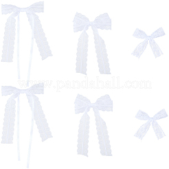 30 шт. 3 стиля бант полиэстер украшения аксессуары&nbsp;DIY-SP0004-78