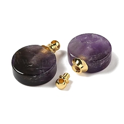 Кулоны для духов из натурального розового кварца&nbsp;G-Z039-02G-03