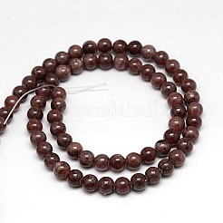 Chapelets de perles en jade jaune naturel&nbsp;G-G598-8mm-YXS-09
