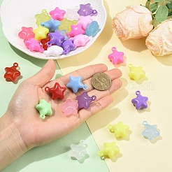 60шт 2 стиля акриловые подвески&nbsp;MACR-YW0004-75