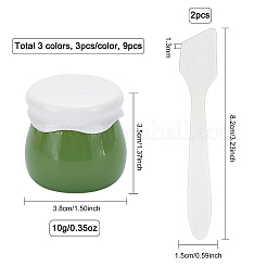 Пластиковая переносная банка для крема MRMJ-BC0002-76