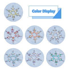6 комплект 2 стилей ангелов акриловые подвесные украшения HJEW-FH0001-58