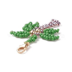 Decorazioni pendenti con perline di vetro&nbsp;HJEW-JM00898