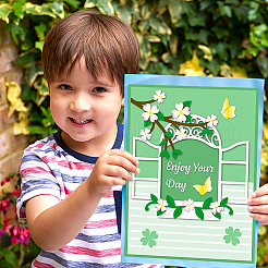 Углеродистая сталь разрезает трафареты DIY-WH0309-198