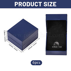Boîtes à bijoux en carton pour broche&nbsp;LS-CON-WH0115-44