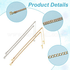 Нескользящие бретельки бюстгальтера со стразами из латуни FIND-GO00010