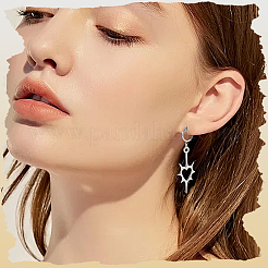 20 шт. 2-х цветная фурнитура для сережек-клипс из нержавеющей стали 304&nbsp;STAS-SC0010-31