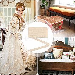 Бахрома из полиэстера с кисточкой&nbsp;OCOR-WH0090-006A