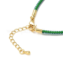 Fabrication de colliers en cordon tressé en nylon de 2.5 mm&nbsp;FIND-G095-01G-06