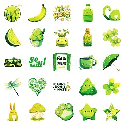 50 шт. бумажные наклейки с изображением лесных тем из мультфильмов STIC-C012-17