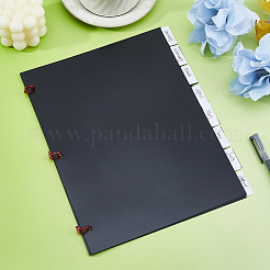 Pp пластиковые листы-разделители для блокнотов&nbsp;AJEW-WH0609-113A