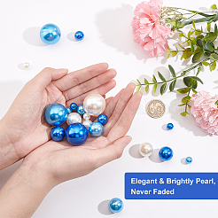 Пластиковые жемчужные бисера OACR-BC0001-18