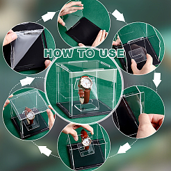 Прозрачные акриловые витрины для часов ODIS-PH0001-90