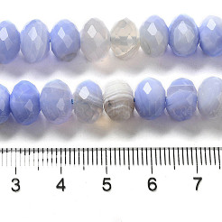 Натуральный полосатый агат / полосатые агатовые бусы&nbsp;G-E605-A02-02G