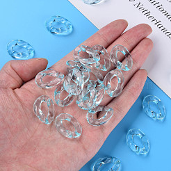 Anneaux de liaison acryliques transparents&nbsp;MACR-S373-108-B07