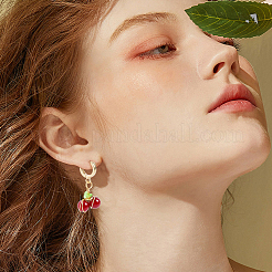 20 шт. латунные серьги-кольца&nbsp;KK-BBC022-09B