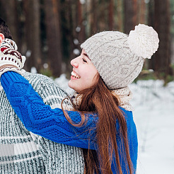 16 шт. 4-цветный полиэстеровый елочный шар DIY-MA0006-37