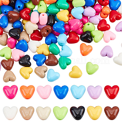 240 Stück 8 Beutel undurchsichtige Acrylperlen&nbsp;SACR-SC0001-59