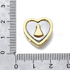 Комплект подвесок из латуни с микропаве из кубического циркония KK-V010-08GP-01