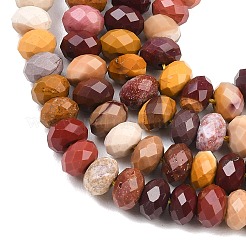 Природные mookaite бисер нитей&nbsp;G-C259-A24-5x8mm