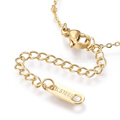 Colliers pendentifs en acier inoxydable 304&nbsp;X-NJEW-K120-15G
