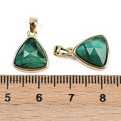 Природного малахита подвески&nbsp;G-O176L-14G