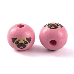 Bois perles européennes&nbsp;WOOD-G021-01F
