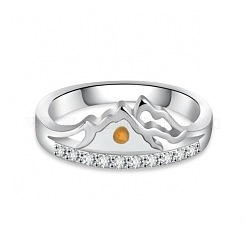 Кольца из горного цинкового сплава со стразами для женщин&nbsp;FS-WG7805C-02