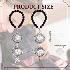 Kits de fabrication de pendentifs en turquoise synthétique et alliage&nbsp;HJEW-DR00320